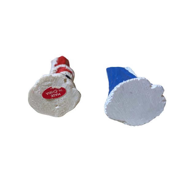 Thin Skinny Santa Figurines Set of 2 - Picture 9 of 11